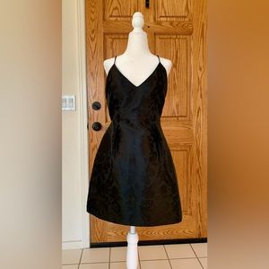Free People Queen of Hearts Mini Dress Black Size 6 Small